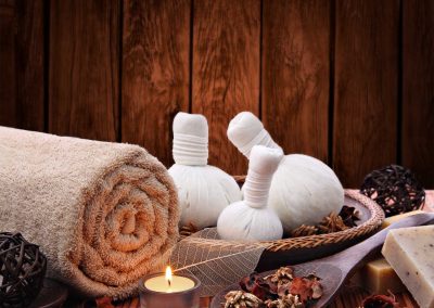 Various Items for Thai Massage Therapy